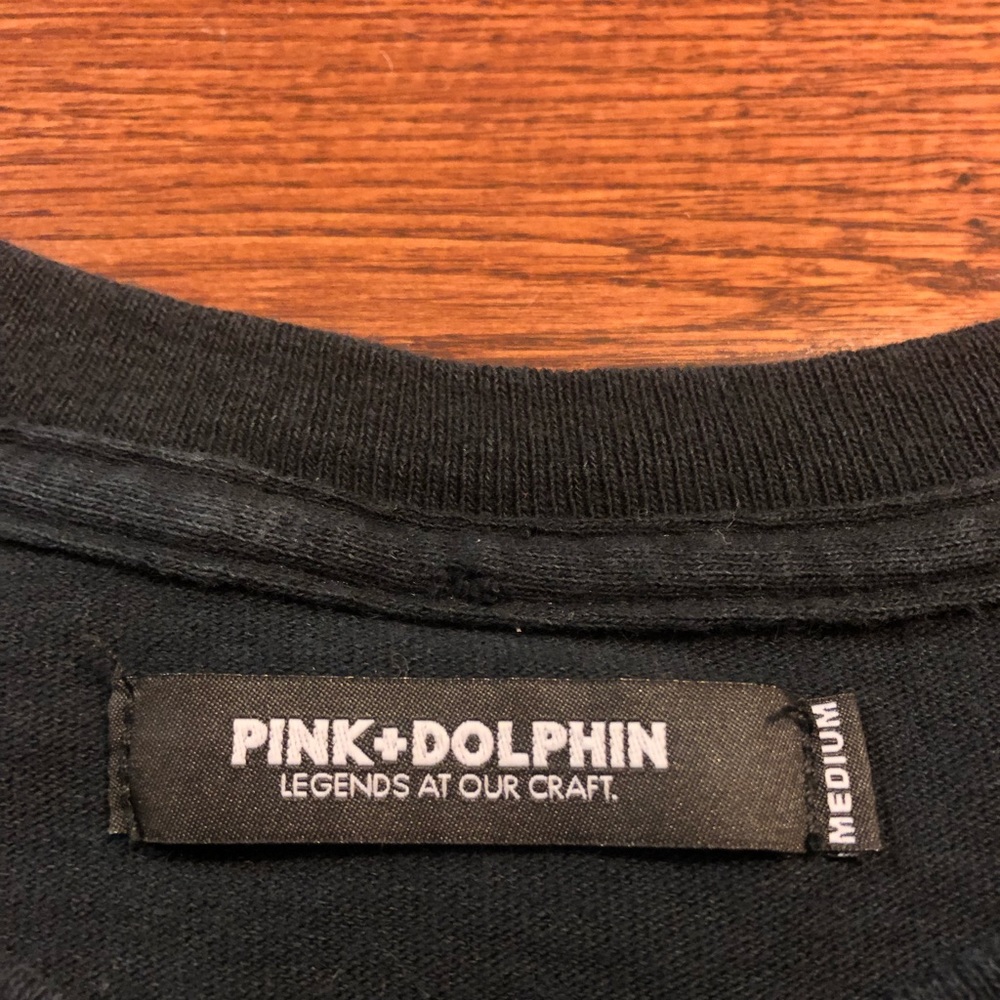 SOLD Pink Dolphin Tee Shirt - Picture 6 of 6
